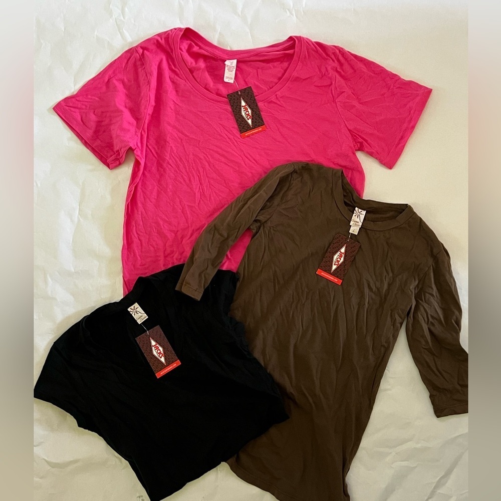NWT Bundle of 3 women’s active tees - Large